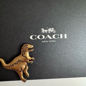 Coach rexy pin